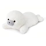 アザラシ ぬいぐるみ ファーストトイ 男の子 女の子 赤ちゃん しろたん あざらし 可愛い 動物 ふわふわ もちもち キッズ おもちゃ ドールハウス 誕生日 ギフト プレゼント (しろたん)
