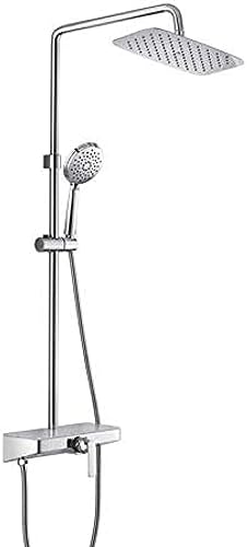 Robinet mitigeur de baignoire avec spray mural en laiton chrome anti-corrosion