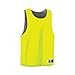 Alleson Athletic B47385415 Womens Lacrosse Reversible Pinnie Safety Yellow & Graphite - Large & Extra Large