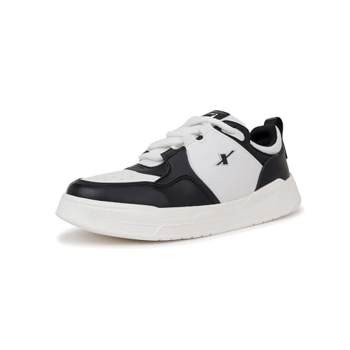 Image of SPARX Casual Sneakers for Men - Trendy Lace-Up Shoes with Soft Cushioning, Lightweight Comfort, Durable Sole & Everyday Fashion Wear