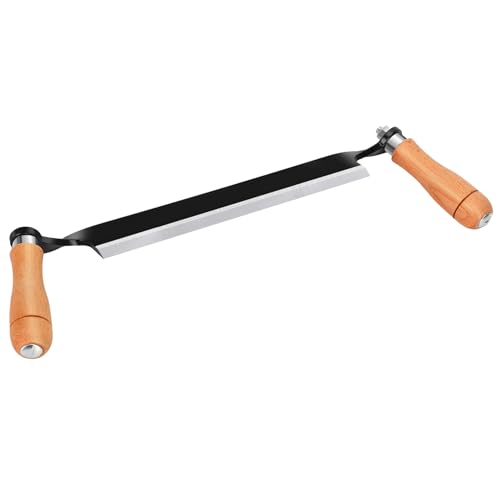 8'' Draw Knife,Draw knife debarking tool,Curved Draw Knife Draw Shave Tool Woodworking Debarking Hand Tool, Wood Razor Shaving Wood Barking Tool,Bark Peeler,Drawing Knife, Draw Shave