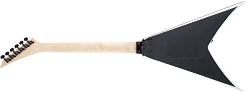 Jackson JS King V JS32 AH Black w/White Bevels. Guitarra Eléctrica - Les Beatles, Paul McCartney, John Lennon, RIngo Starr, George Harrison Jackson JS King V JS32 AH Black w/White Bevels. Guitarra Eléctrica – Image 4