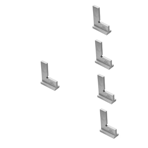 UKCOCO 5pcs Framing Square Woodworking Measure Tool Right Angle Tool Precise Measuring Center Finder for Layout and Geometric Rulers