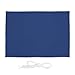 Relaxdays Tenda a Vela Rettangolare, 2,5x3,5 m, Impermeabile, Anti UV, Corde di Supporto, Terrazza e Giardino, Blu Scuro