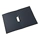 Oxford Bewerbungsmappe A4, aus Karton, Klemm-Mappe, anthrazit, 10er Pack