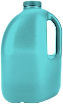 Gallon Gear 1 GALLON LARGE WATER BOTTLE | BPA-FREE PLASTIC | REUSABLE WATER JUG | HYDRATION WATER BOTTLE FOR MEN & WOMEN | GYM, SPORTS, TRAINING & FITNESS (AQUA)