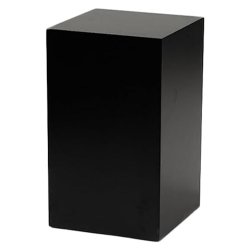 Piedistallo cubico in Legno Resistente per Esposizione di Negozi di Abiti da Sposa - Supporto Versatile per Fiori, sculture e lampade - Base Robusta per Una vetrina Accattivante