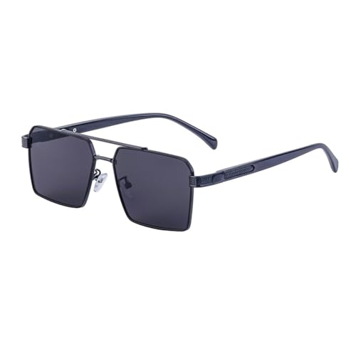 Lunettes de soleil de luxe carrées vintage pour hommes et femmes tendance