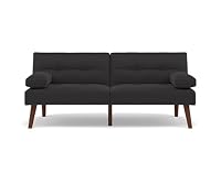 Bestmobilier Philae - Canapé Convertible clic-clac 2 Places - en Simili