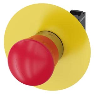 Siemens 3SU1150-1HB20-3PF0 - Pulsador de emergencia (1 unidad)