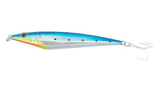 Nomad Design Ridgeback Longcast 20g (3/4oz) Shore & Offshore Casting Iron Metal Lure with Erratic Darting Action & Durable BKK Hook, for Tuna, Striped Bass, Bluefish, & Mackerel
