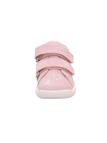 Baskets étroites rose Superfit Lilo pour l'école