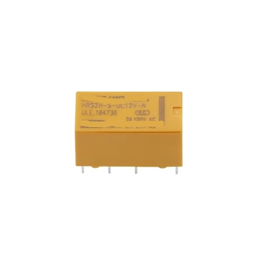 Relé HRS2H-S-DC12V-N compatible con el modelo HK19F-DC12V-SHG para circuitos de control
