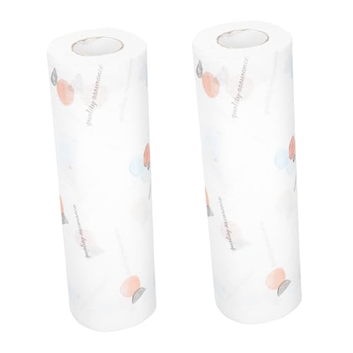 AUTSUPPL 2 rollos Paños de Cocina Reutilizables de Toallas de Papel Lavables Multiusos para Limpieza y Secado para Uso Cocina y Hogar