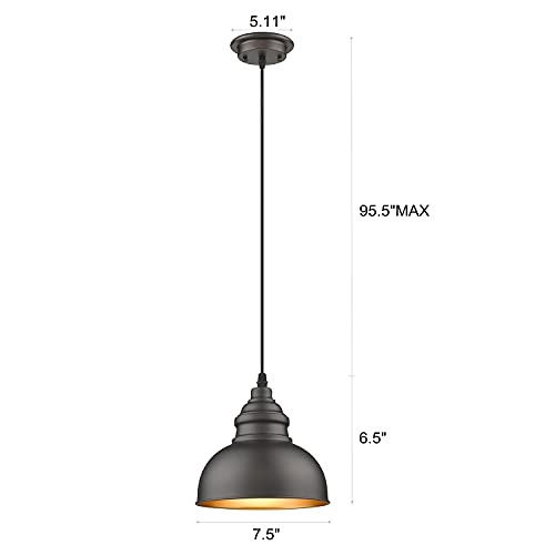 Farmhouse-Mini-Pendant-Lighting-Over-Island-Industrial-Adjustable-Height-Ceiling-Light-Fixture-Bronze-Round-Hanging-Fixture-for-Dining-Room-Bedroom-Living-Room-Restaurant-Bar Farmhouse Mini Pendant Lighting Over Island Industrial Adjustable Height Ceiling Light Fixture Bronze Round Hanging Fixture for Dining Room Bedroom Living Room Restaurant Bar