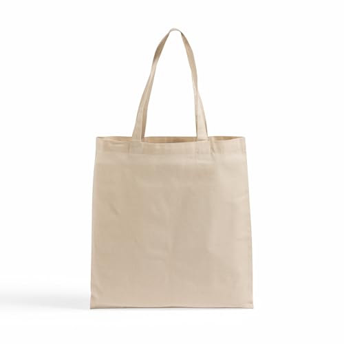 TBF 24 Pack Eco-Friendly Canvas Tote Bags with Gusset...