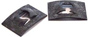 (#6) C7000-6-4 Tinnerman Style Flat-Type Spring Nuts/Steel/Black Phos / 5,000 Pc. Carton