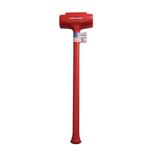 Trusty-Cook - Polyurethane Dead Blow Hammer (144 oz Red)