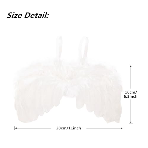 Disfraz Niña Alas de Ángel con Diadema 2 Pack miniatura 3