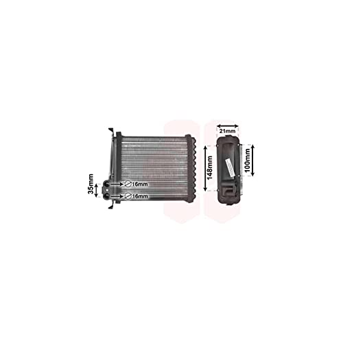 VAN WEZEL 59006085 Wärmetauscher Innenraumheizung 9144221