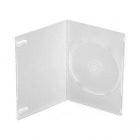 Exlusive DVD Envoltorios, Slim 7 mm, Transparente, Made in Germany, 100 Unidades