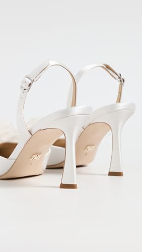 Badgley Mischka Women's CARLISE Pump, Soft White, 63