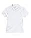 unik Girl's Uniform Polo Shirt Short Sleeve, White Size 8