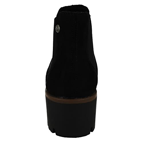 Rieker Acorn II Womens Chelsea Boots 39 Medium Noir