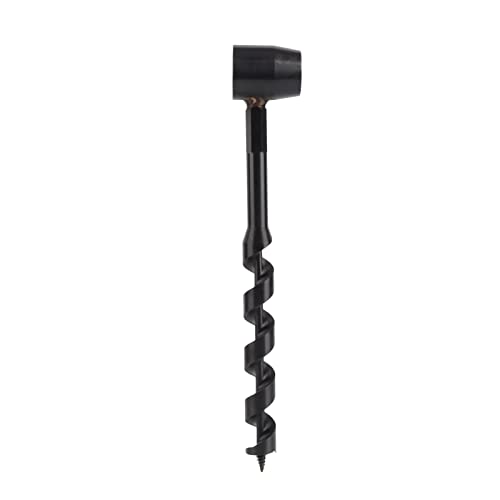 Wood Auger Drill, Cross Border New Version of The Wilderness Survival Drill Woodworking Extension Hand Drill Black, Auger Drill bits (19-230mm)
