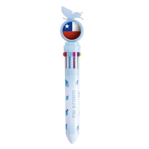 Stylo à bille rétractable multicolore Chili pour vos cours