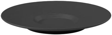 Villeroy & Boch Manufacture Rock Tea/Coffee Cup Saucer, 6.75 in, Premium Porcelain, Black