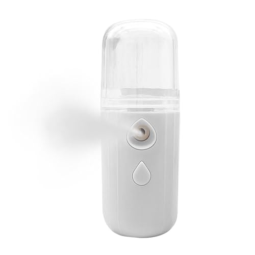 Nano Facial Mister - Pulverizador facial, pulverizador facial de tanque de agua de 30 ml, nano humidificador facial hidratante | Pulverizador portátil recargable por USB, vaporizador facial para