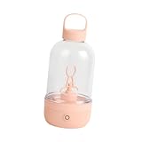 Amazon perfk Protein Shaker Bottle Automatic Stirring Cup Shaking Mixer Milkshake Cup for Backpacking Workouts Office Climbing Cycling, Pink #ad