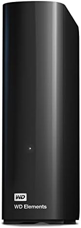 WD 12TB Elements Desktop External Hard Drive, USB 3.0 external hard drive for plug-and-play storage - WDBWLG0120HBK-NESN