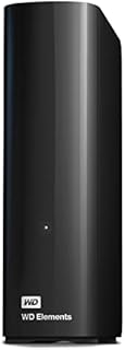 WD 6TB Elements Desktop External Hard Drive, USB 3.0 external hard drive for plug-and-play storage - WDBWLG0060HBK-NESN