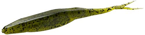 Zoom Bait Salty Super Fluke Bait-Pack of 10 (Watermelon Seed, 5-Inch)