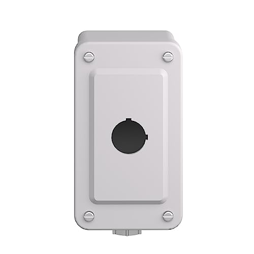 Boîtier plastique 1 trou enveloppe vide pour interrupteur et bouton poussoir 22mm - 2