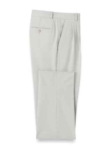 Paul Fredrick Men's Comfort Stretch Travel Pleated Pants