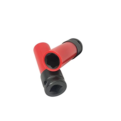 ZKTOOL 17mm Stecknuss für Radsicherungsmutter für Mercedes-Benz S-Klasse W211, 1/2'' (12,5mm) Antrieb Schlüssel für die Radsicherungsmutter, Werkzeug zum Entfernen der Radsicherungsmutter