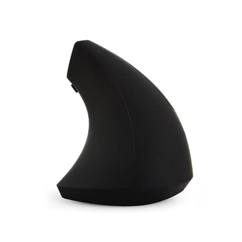 Image of Ergonomic Right-Handed Wireless Optical Mouse, Portable and Rechargeable, Black PHT /EGMS