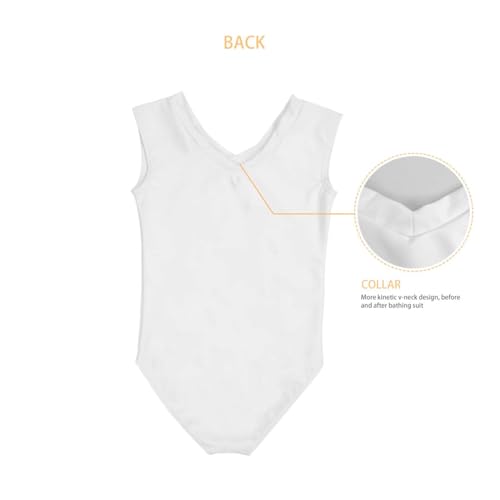 Image of ZFRXIGN Leotards for Girls Gymnastics 3-14 Years Kids Dance Clothes Summer Beachwear