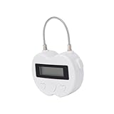 POPETPOP Multifunktions Timer mit Elektronischer Zeitverriegelung Abs Material USB Aufgeladen Countdown Uhr für Schüler und Zeitmanagement