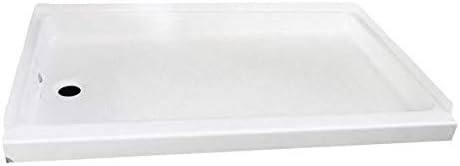 Shower PAN 24 X 36 White - Left Hand Drain