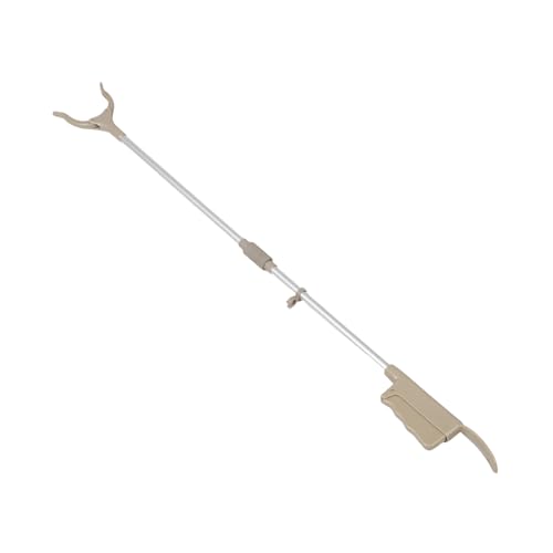 TIDTALEO Garbage Grabber Tool for Seniors Foldable Trash Claw Long Reach Reacher Handy Trash Picker Litter Collection Aid Grey