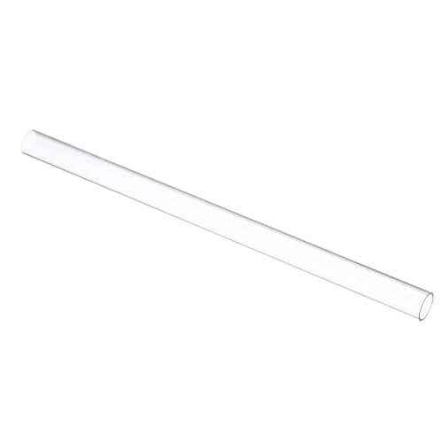 Image of uxcell Clear Rigid Tubing 5 /8 Inch(16mm) ID x 3 /4 Inch(19mm) OD x 1Ft(305mm) Length Round Plastic Polycarbonate Tube