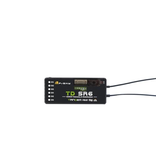FrSky TD SR6 2.4G/900M Dual-Band Receiver with 6 PWM Channels,