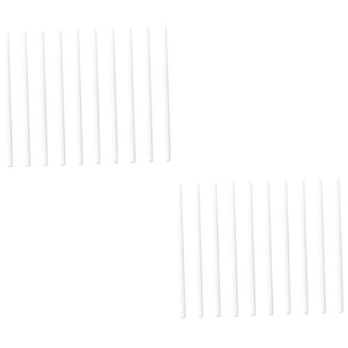 HAPINARY 2sets High Temperature Stick Jewelry Firing Tool Ceramic Hanging Burning Rods for Kiln Heat Resistant Pottery Accessories 10pcs*2