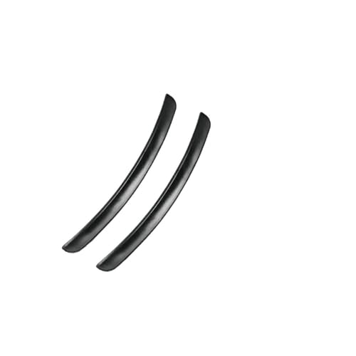 Garde-boue voiture universel souple | Lot de 2 bavettes de protection noires