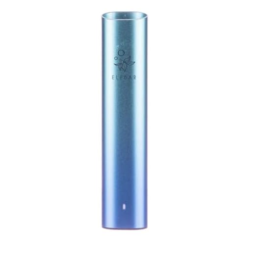 Elf Bar Mate 500 Pod Vape Starter Device Replacement Battery - 500mAh MTL Smooth Vaping E-Cigarette USB Type-C Fast Charging - No Nicotine (Aurora Blue)