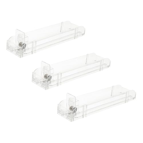 Supporto per spingere le trasparente: realizzato in materiale plastico, sicuro e con un design trasparente, che può essere utilizzato per molto tempo, portasigarette a spinta automatica